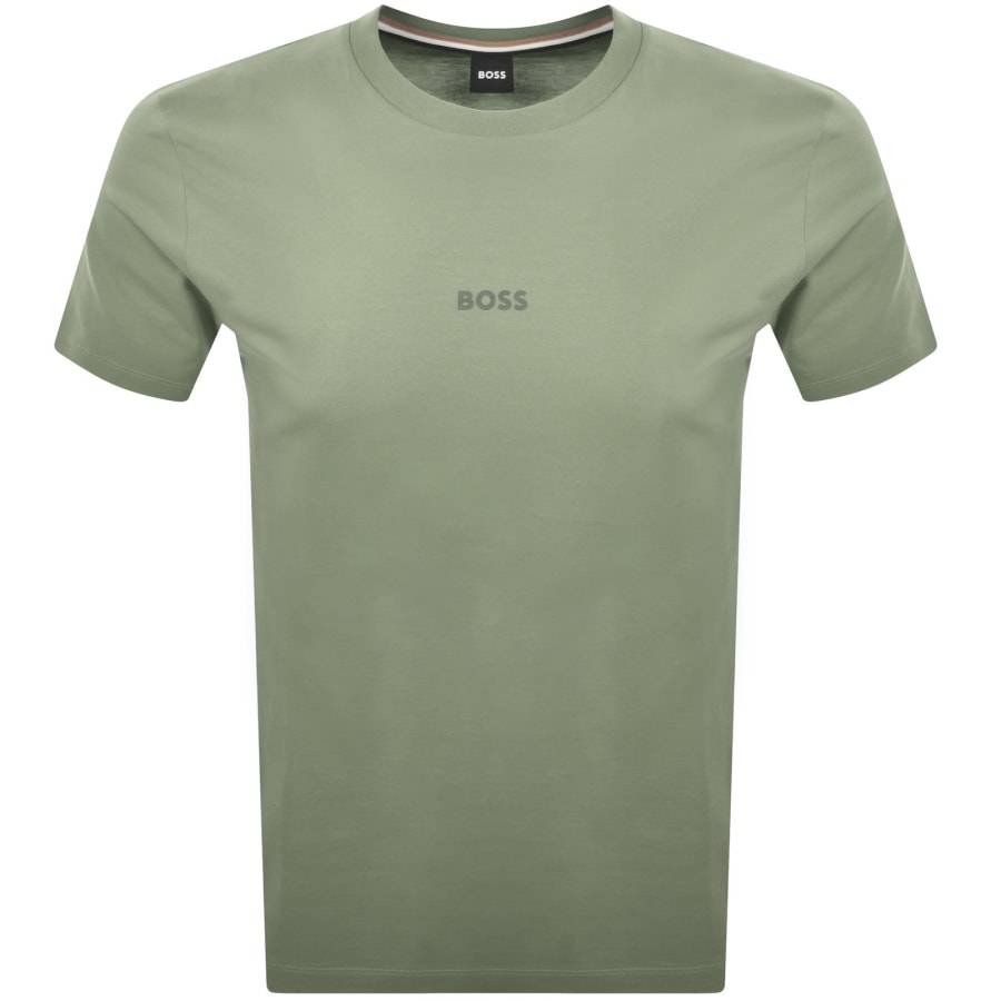 BOSS Relax T Shirt And Shorts Set Green | Mainline Menswear